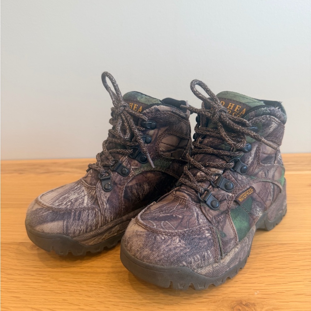 Cabela's Red Head Youth Camouflage Waterproof Insulated Hiking Boots